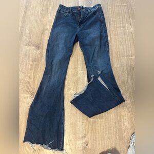 Hollister High Rise Flare Soft Stretch
